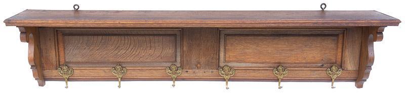 Rustic Wall Hanging Rack (1 of 2)