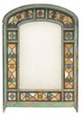 Arched Stained Glass Panel, Leaded