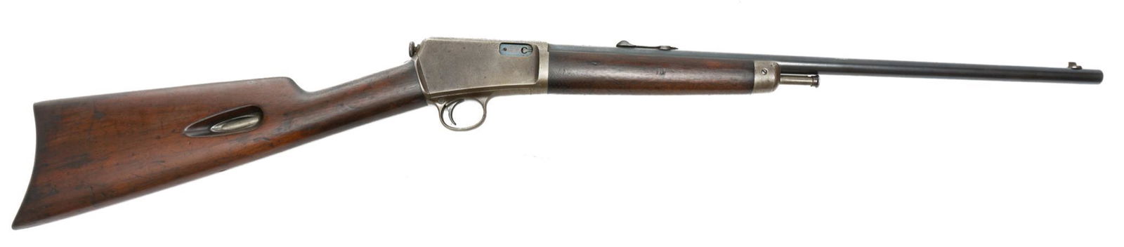 Winchester Model 3 .22cal Rifle: Serial: 36122 Manufacturer: Winchester Model: 03 Caliber: .22 Barrel length: Condition: Good Provenance: The Estate of Earl Mayfield (San Antonio, TX) NOTICE: All sales of firearms are subject to appl