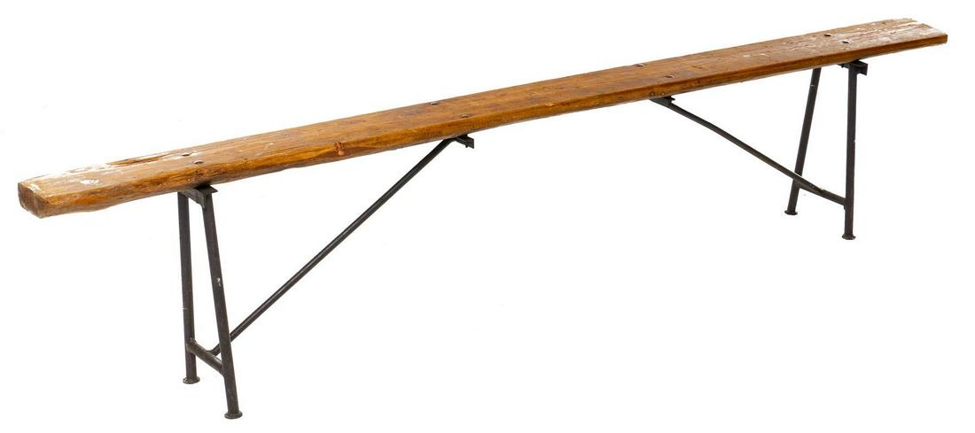 Rustic Schoolhouse Bench (1 of 3)