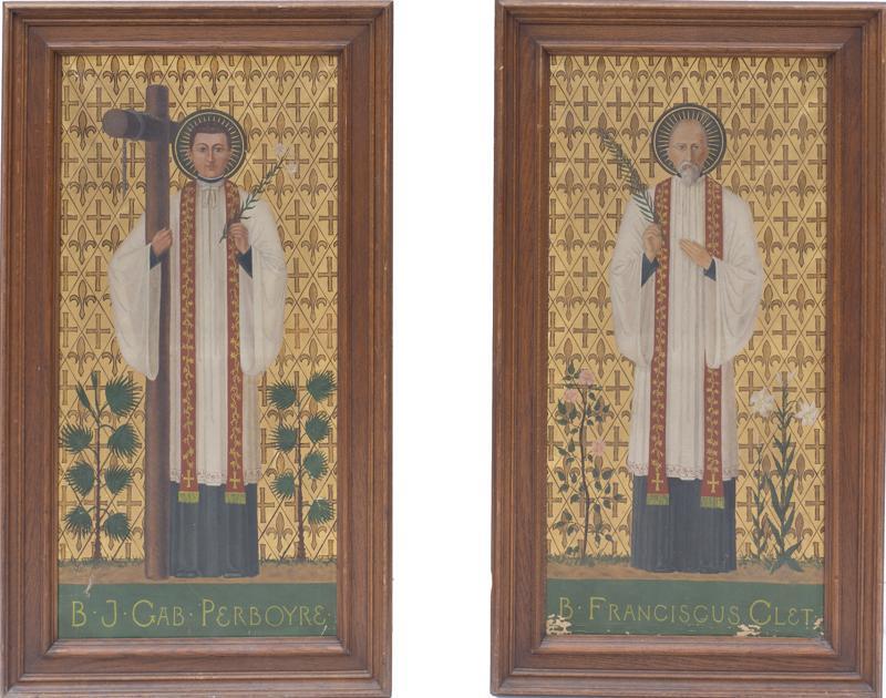 Pair of Santos, Franciscus Clet and B.J. Gab Perboyre (1 of 3)