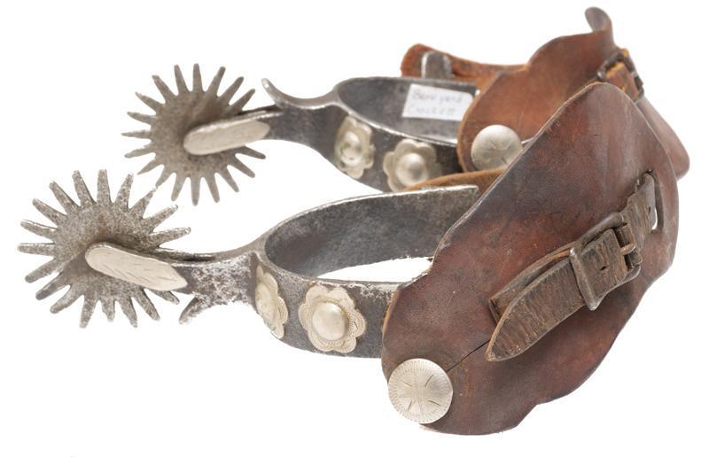 Crockett Silver Mounted Spurs (1 of 3)