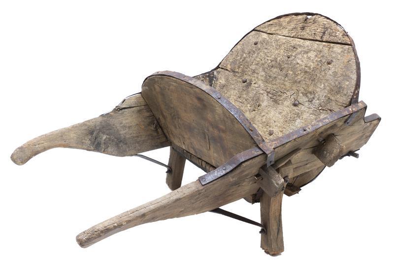 Rustic Farmhouse Wheelbarrow (1 of 4)