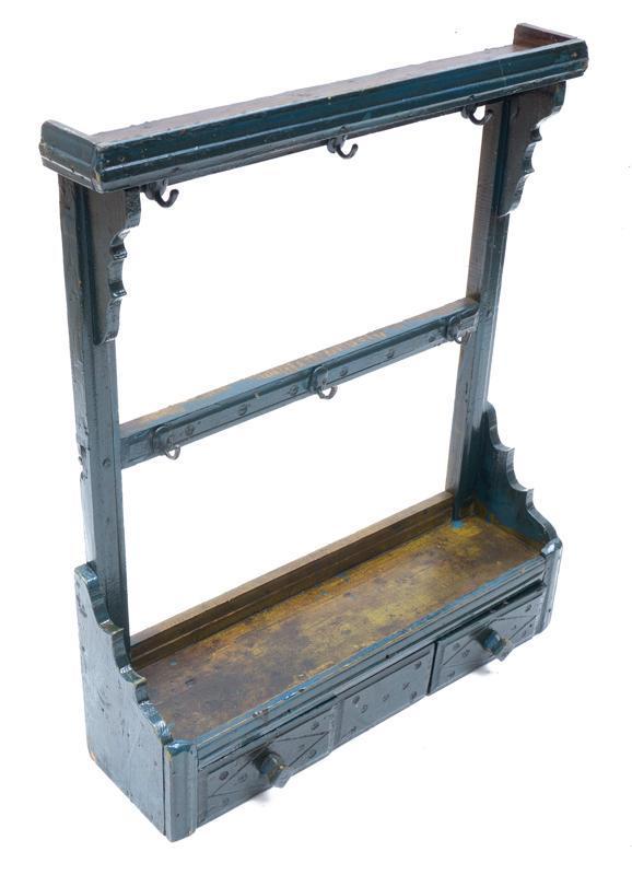 Rustic Wooden Wall Hanging Shelf (1 of 4)