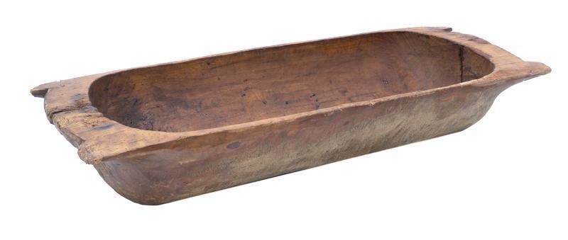 Rustic Wooden Dough Tray (1 of 2)