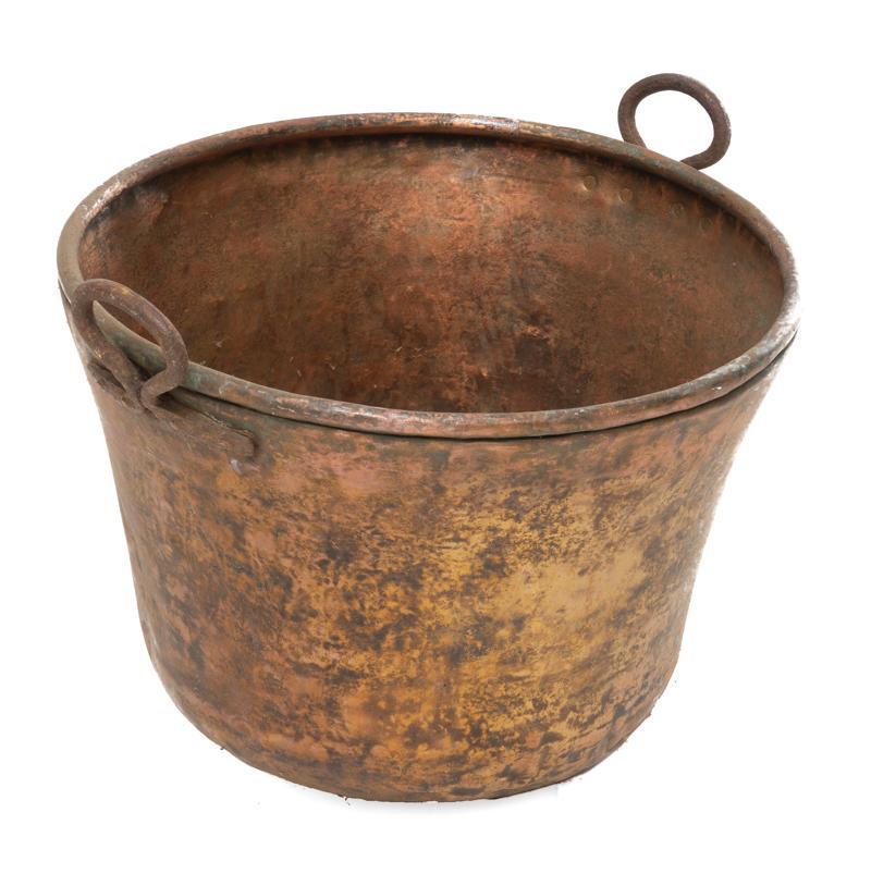 Rustic Farmhouse Copper Cauldron (1 of 3)