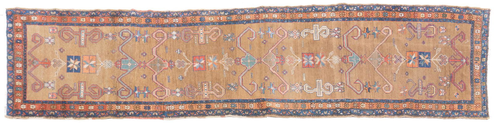 Handwoven Rug Runner, 14' x 3'2" (1 of 2)