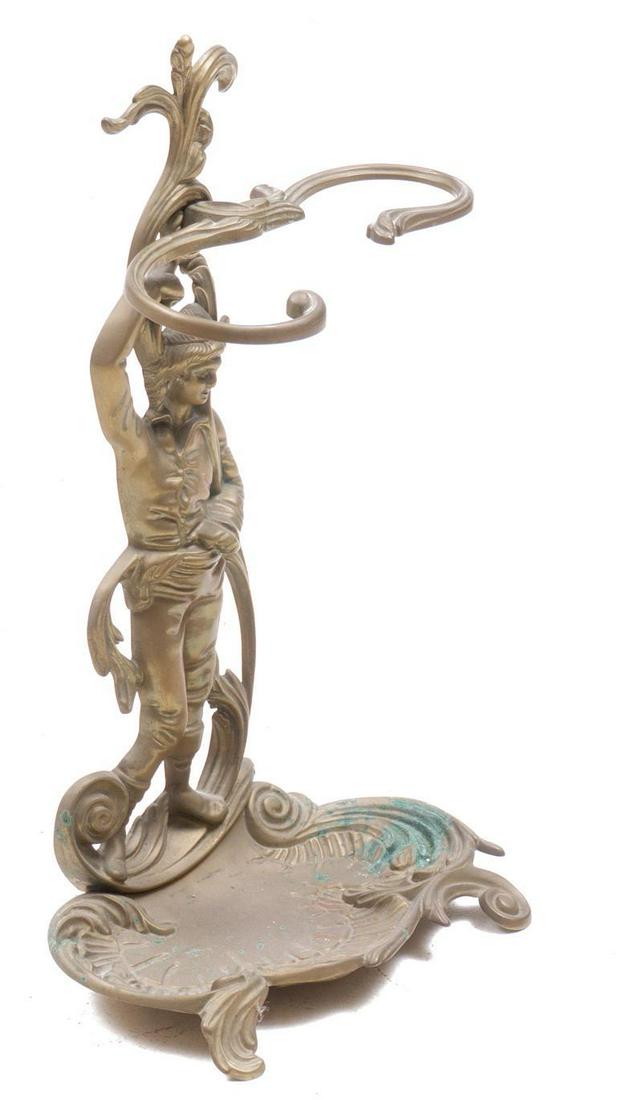 Brass Decorative Umbrella Stand (1 of 3)