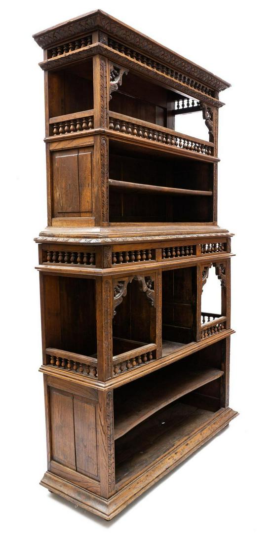 19th c. Breton Hutch (1 of 3)