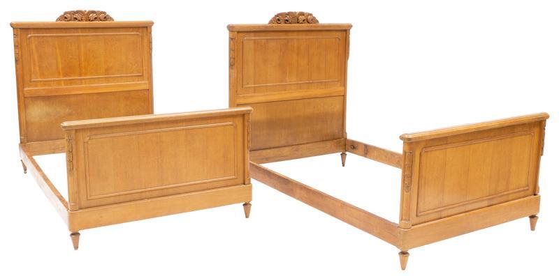 Pair of Louis XVI Bed Frames (1 of 3)