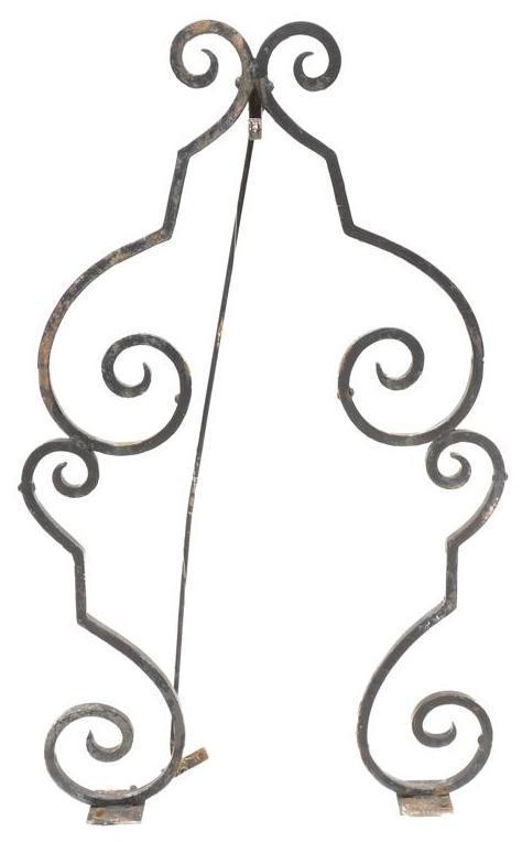 Spanish-Style Cast Iron Easel (1 of 3)