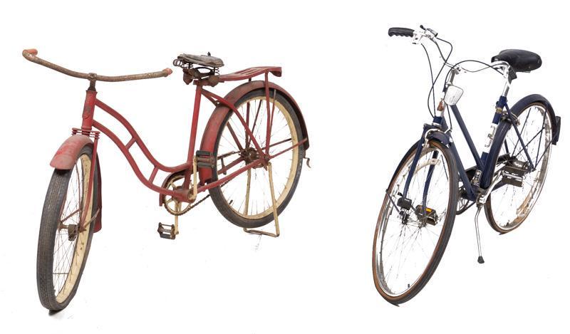 Pair of Vintage Metal Bicycles (1 of 6)