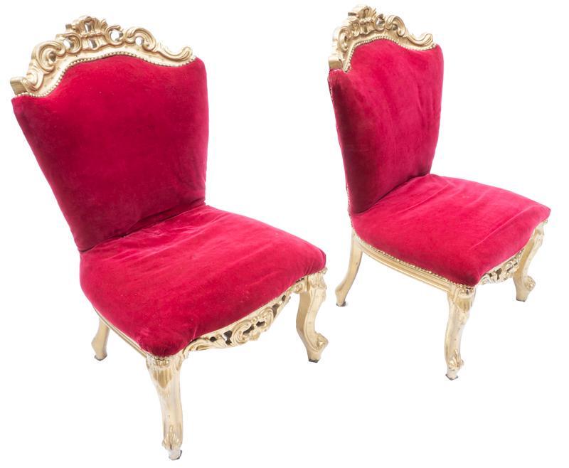 Pair of Louis XV Bedroom Chairs (1 of 3)