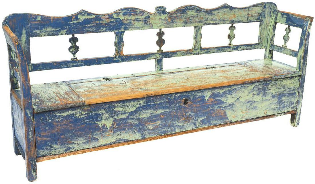 Rustic Hallway Bench (1 of 5)