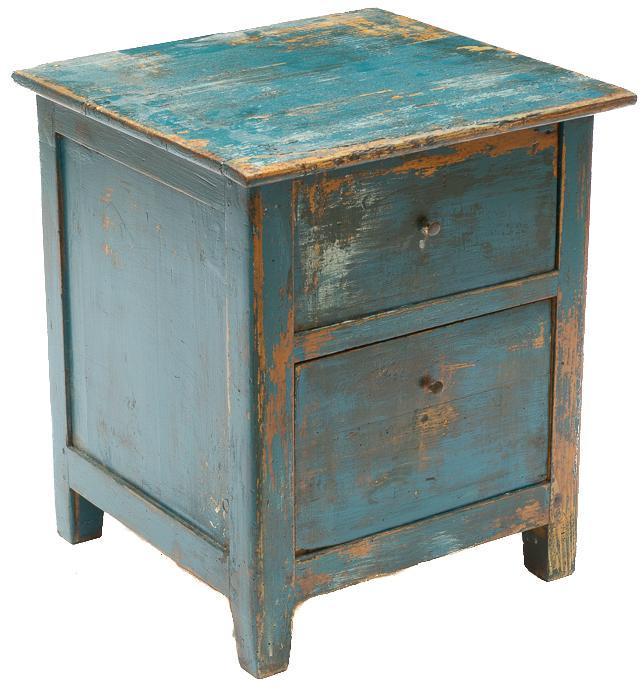 Painted Farmhouse-Style Night Stand (1 of 4)