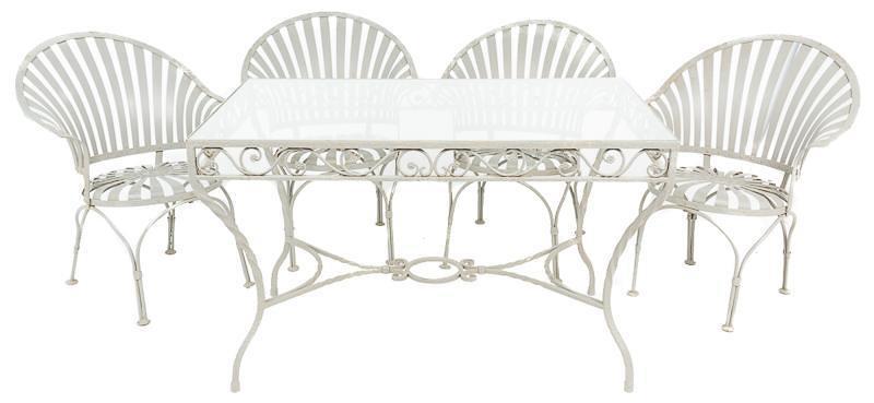 Patio Seating Set, Table and 4-Chairs (1 of 5)