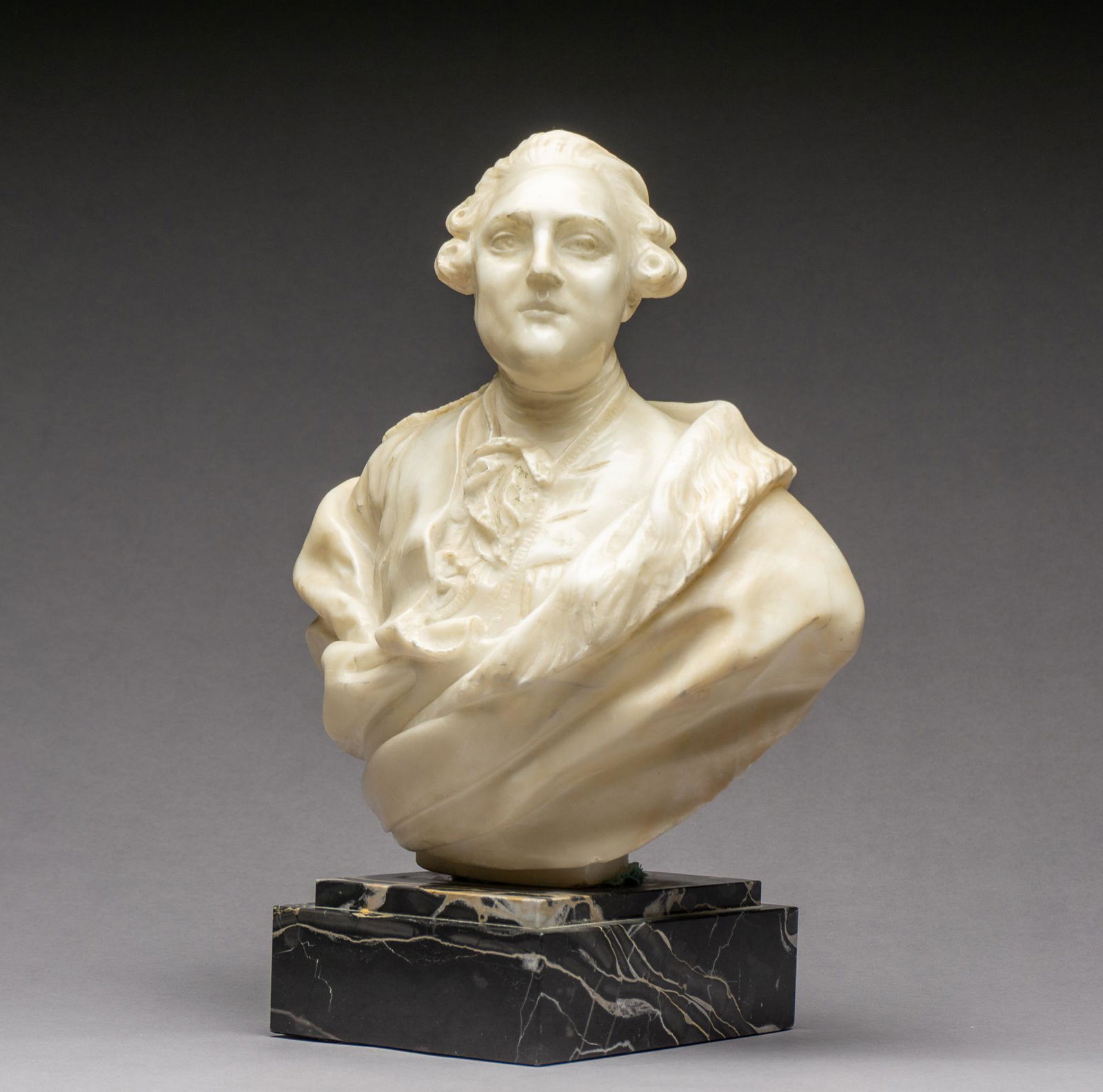 Antique Marble Bust, English Gentleman (1 of 6)