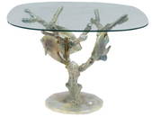 Glass Top Table, Coral Reef