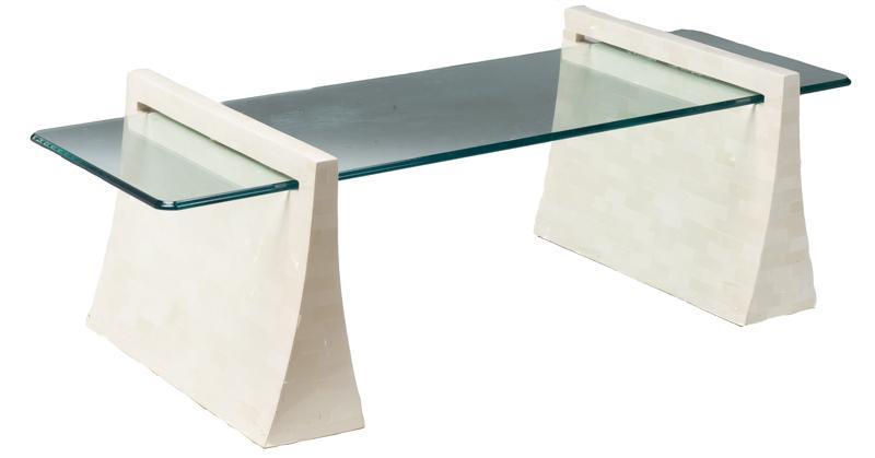Designer Glass Top Coffee Table (1 of 3)