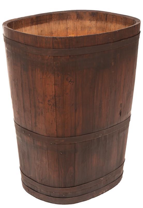 Vintage French Vineyard Grape Harvest Barrel (1 of 4)