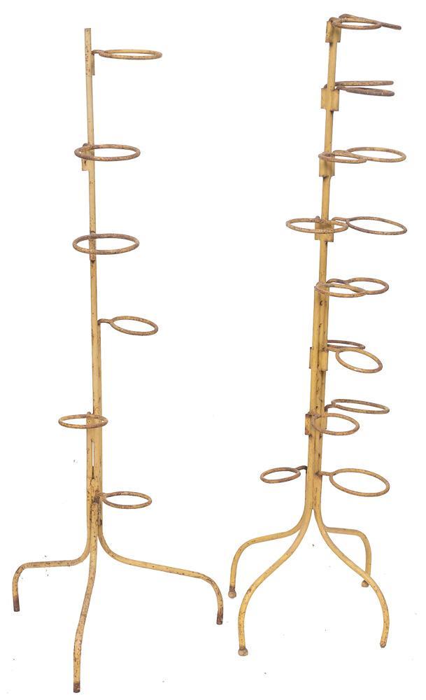 Pair of Metal Plant Stands (1 of 3)