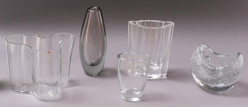 Lot of 5 European Art Glass (1 of 4)