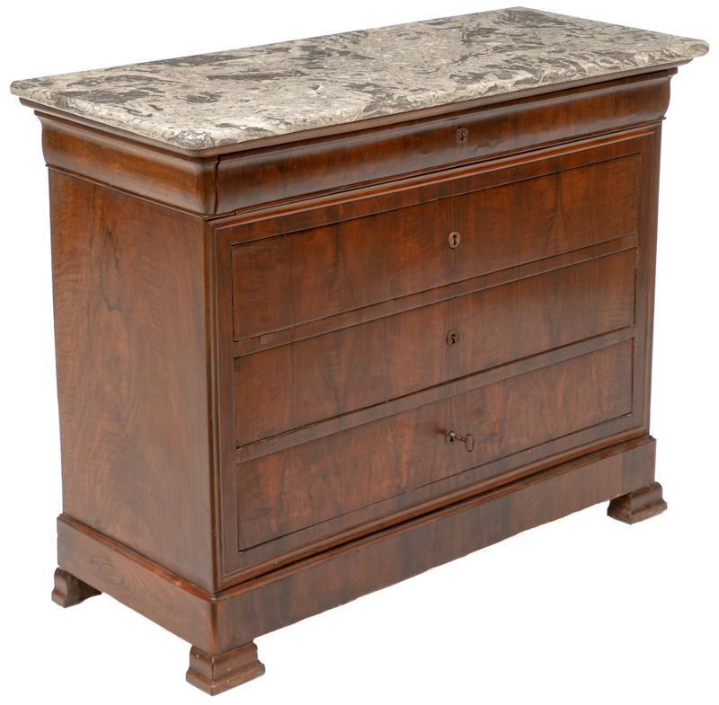 Louis Philippe Period Marble Top Commode (1 of 4)