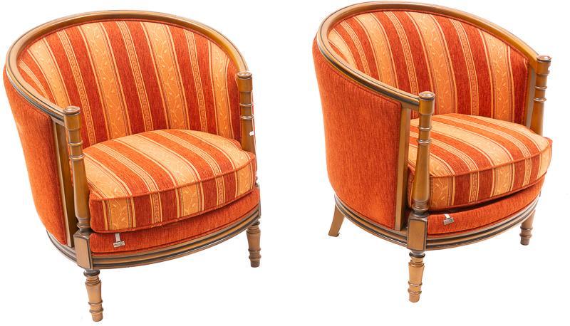 Pair of Designer Tub Chairs (1 of 4)