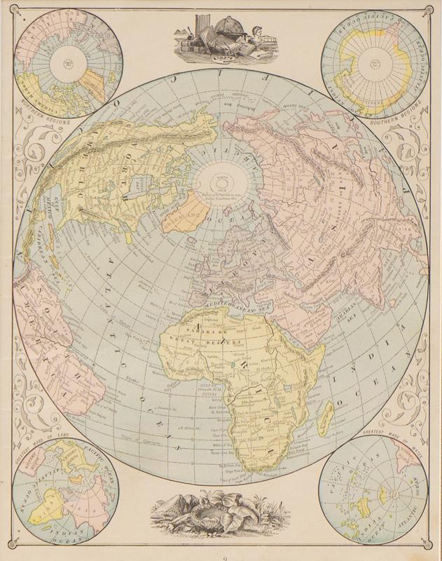 Vintage World Map (1 of 3)