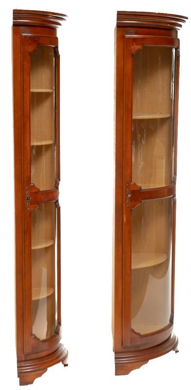 Pair of Louis Philippe Period Corner Cabinets (1 of 3)