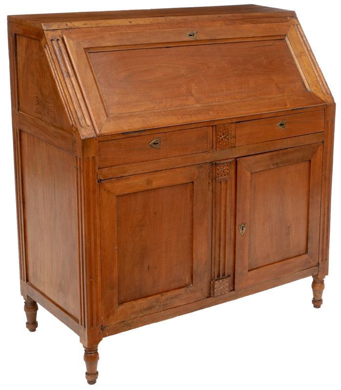 French Louis XVI Drop Front Writing Bureau (1 of 5)