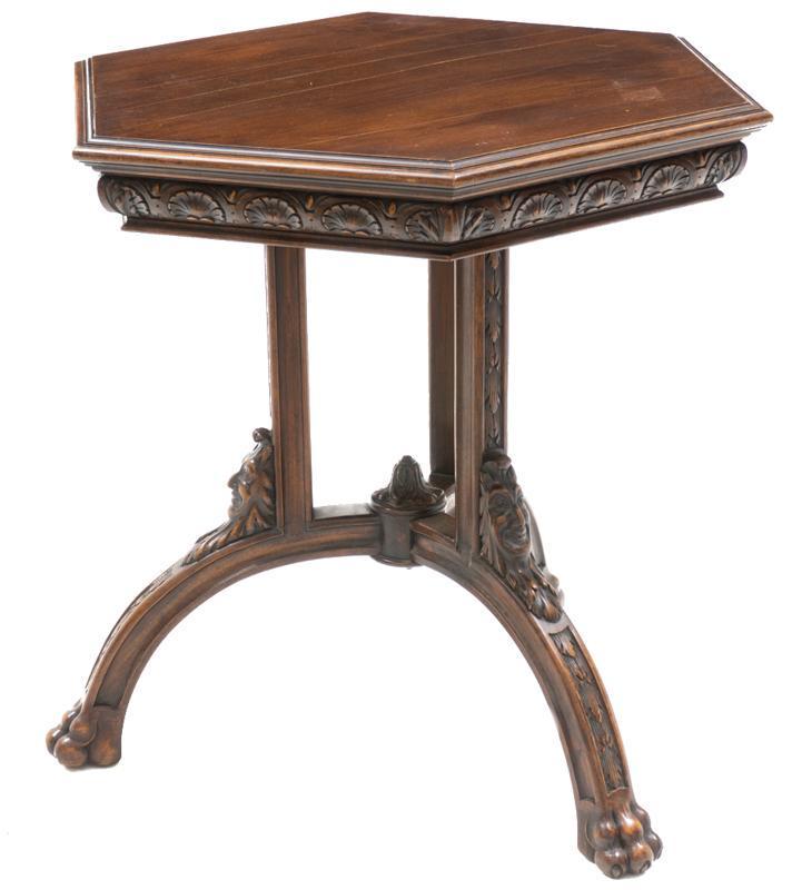 Medieval-Style Occasional Table (1 of 4)
