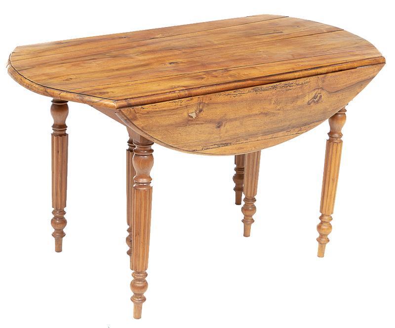 Louis Philippe Period Drop Leaf Table (1 of 4)