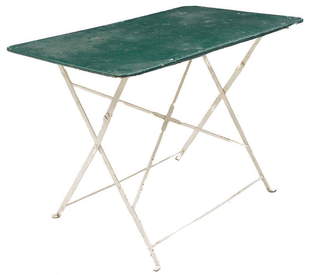 Vintage Metal Folding Picnic Table Milwaukee Stam Jul 08 2017 Lemar Auctions And Estate Services In Ca