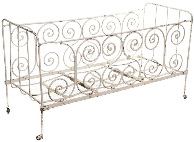 Vintage French Child's Bed Frame (1 of 3)