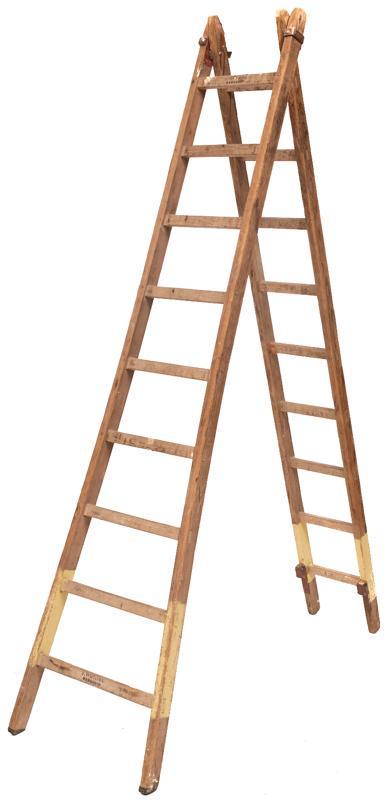 Vintage Farmhouse A-Frame Ladder (1 of 4)