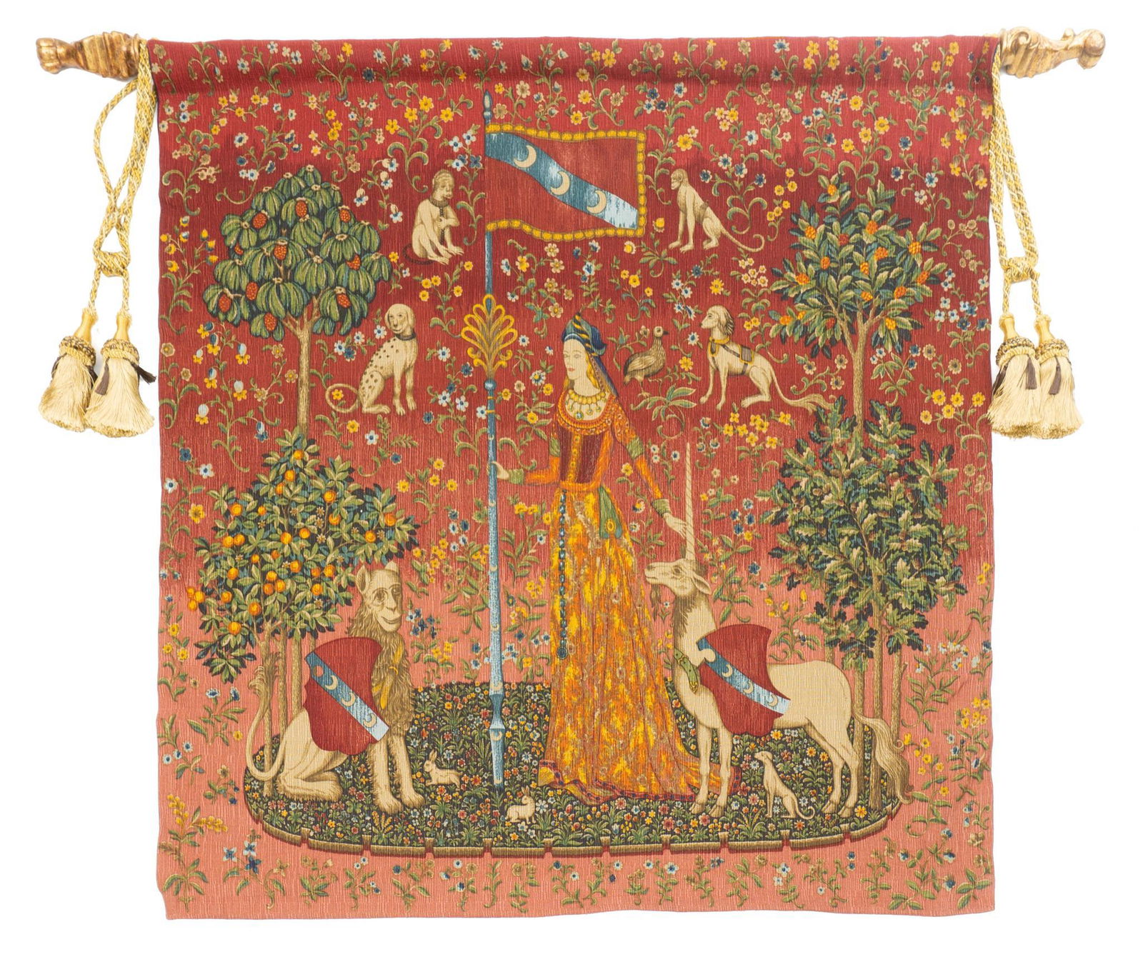 French Flanders Reproduction Needlepoint Tapestry (1 of 2)