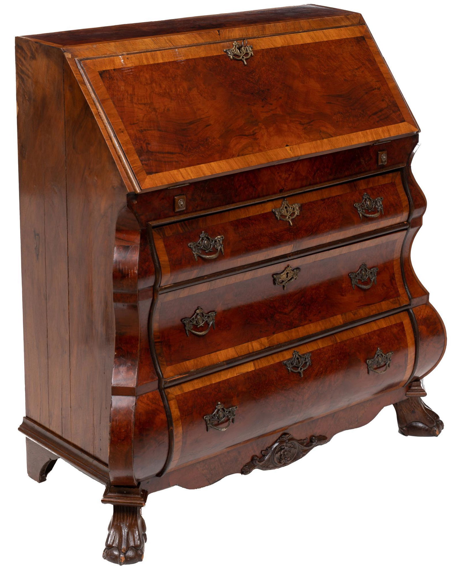 19th Century French Claw and Ball Secretary (1 of 5)