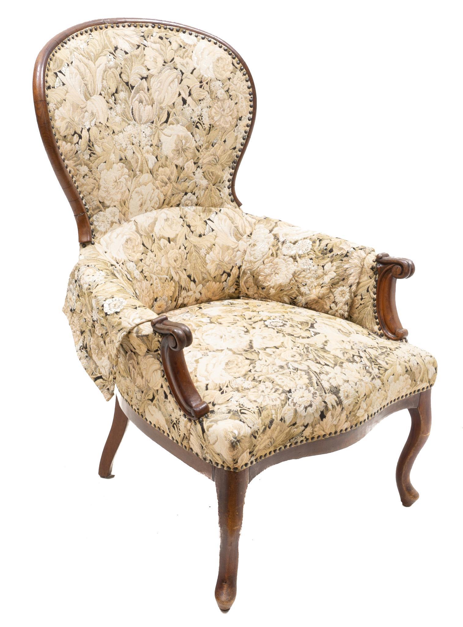 French Bergere Arm Chair (1 of 4)