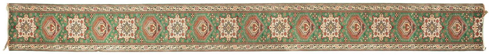 Handwoven Rug Runner, 19'8" x 2' (1 of 2)