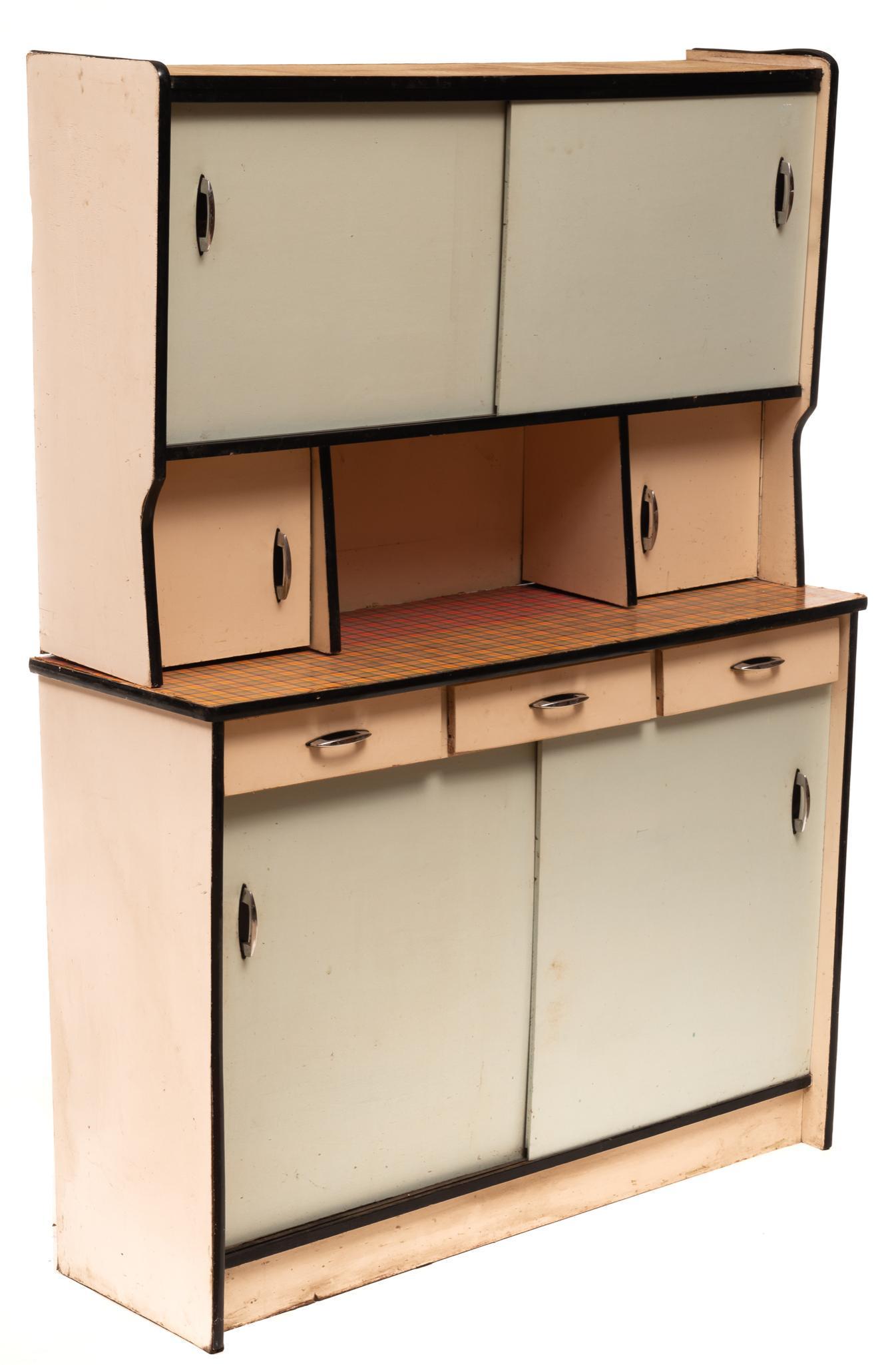 Vintage Formica Kitchenette Cabinet (1 of 5)