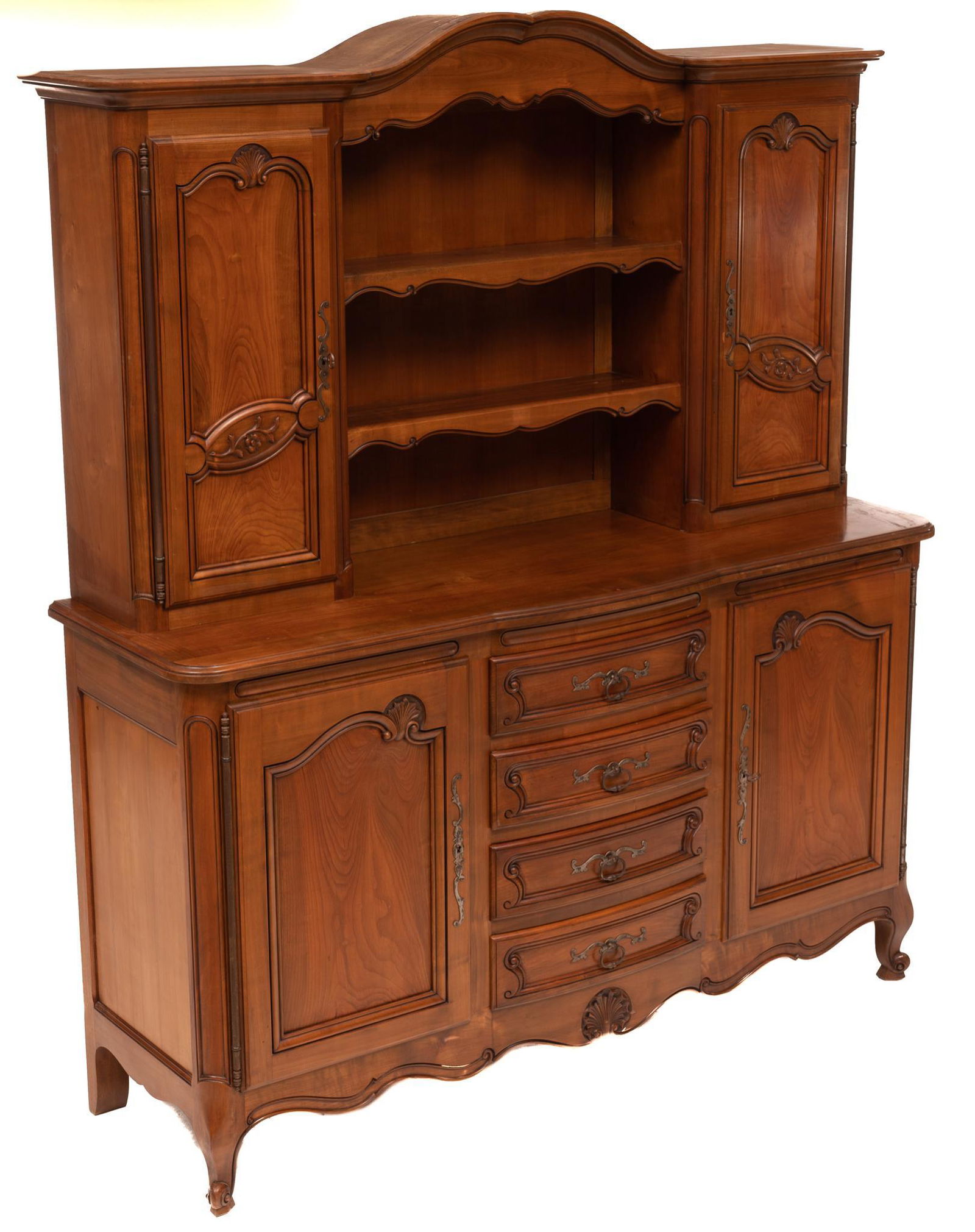 French Provincial China Cabinet (1 of 4)