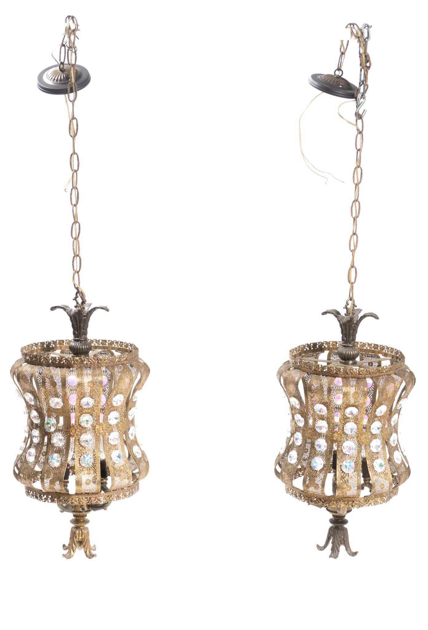 Pair of Vintage Chandeliers (1 of 4)