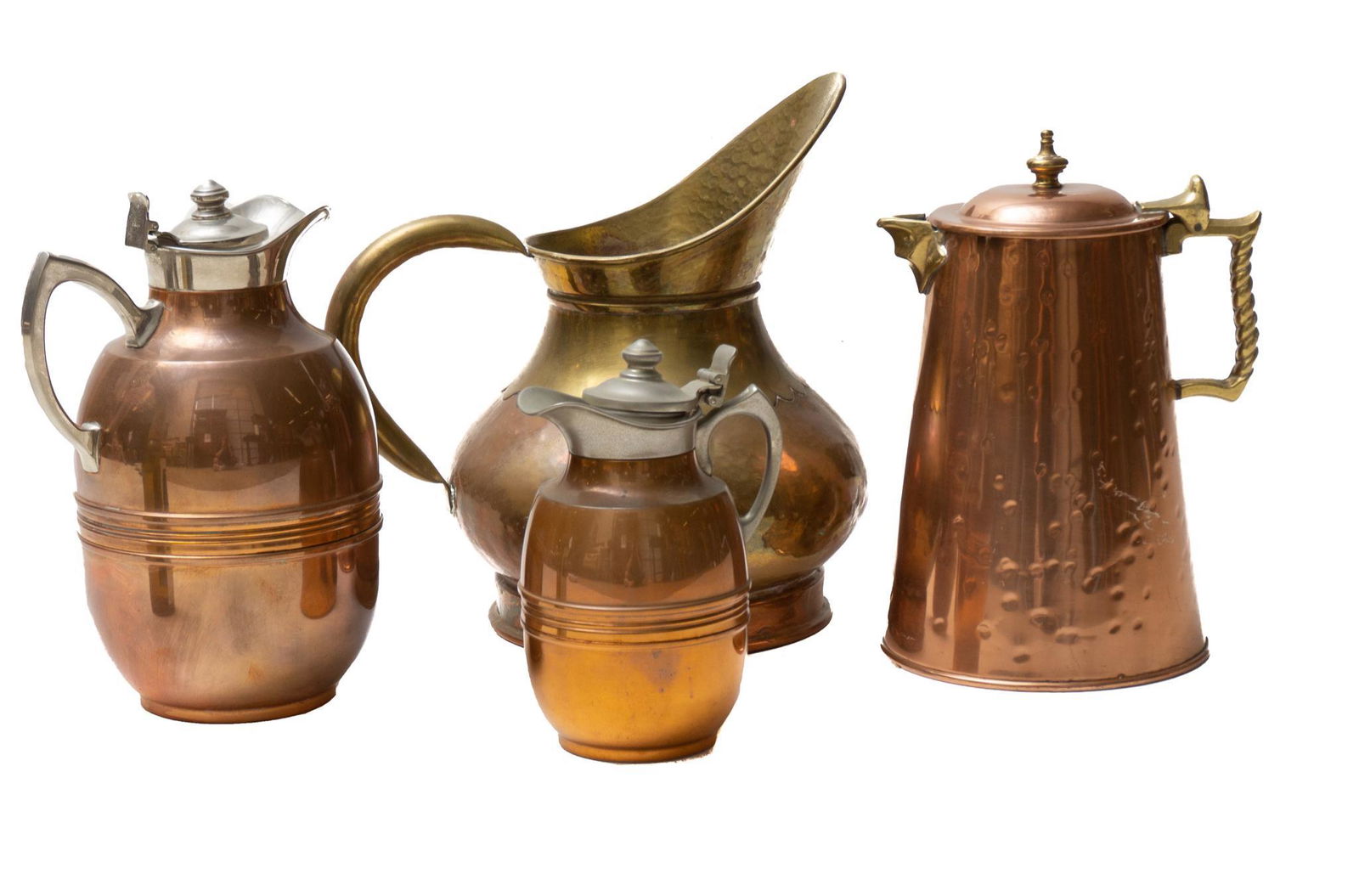 Lot of 4 Vintage Copper Kitchen Goods (1 of 3)