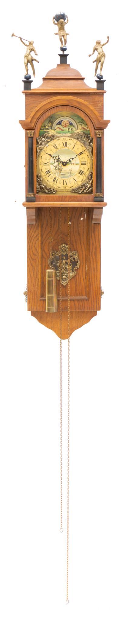 French Empire-Style Wall Hanging Clock (1 of 3)