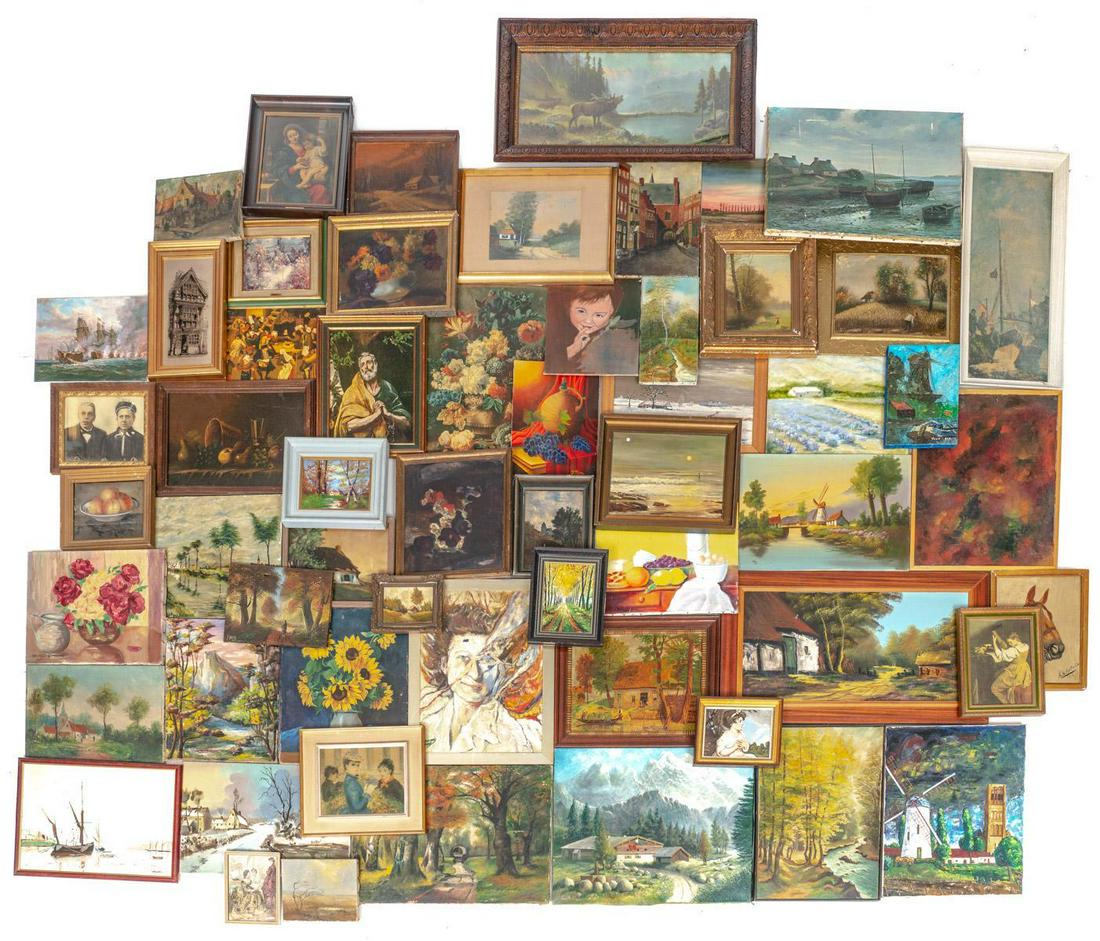 Lot of 56 Misc. Art (1 of 9)