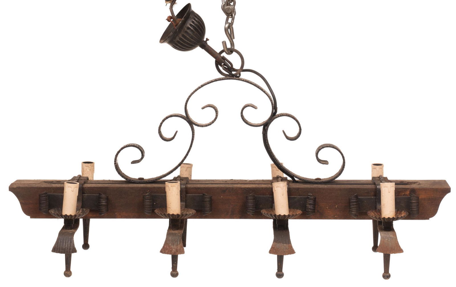 Spanish Iron Chandelier (1 of 3)