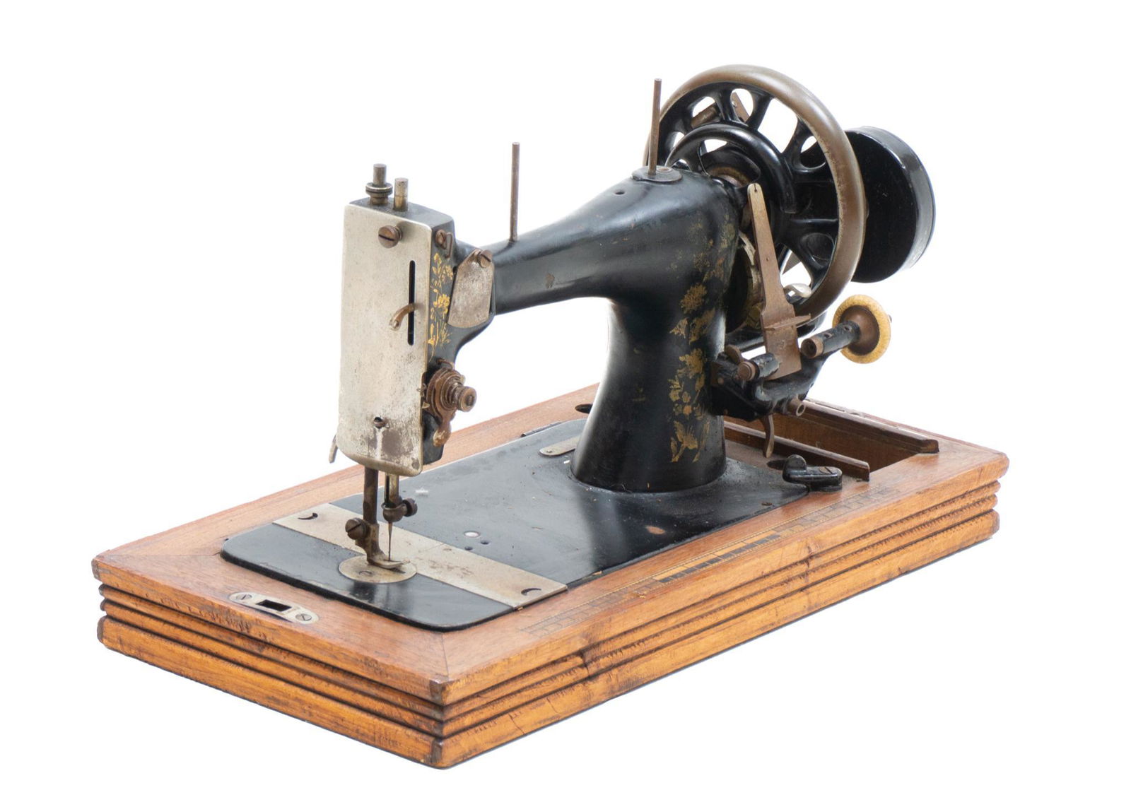 Vintage Singer Sewing Machine with Case (1 of 5)