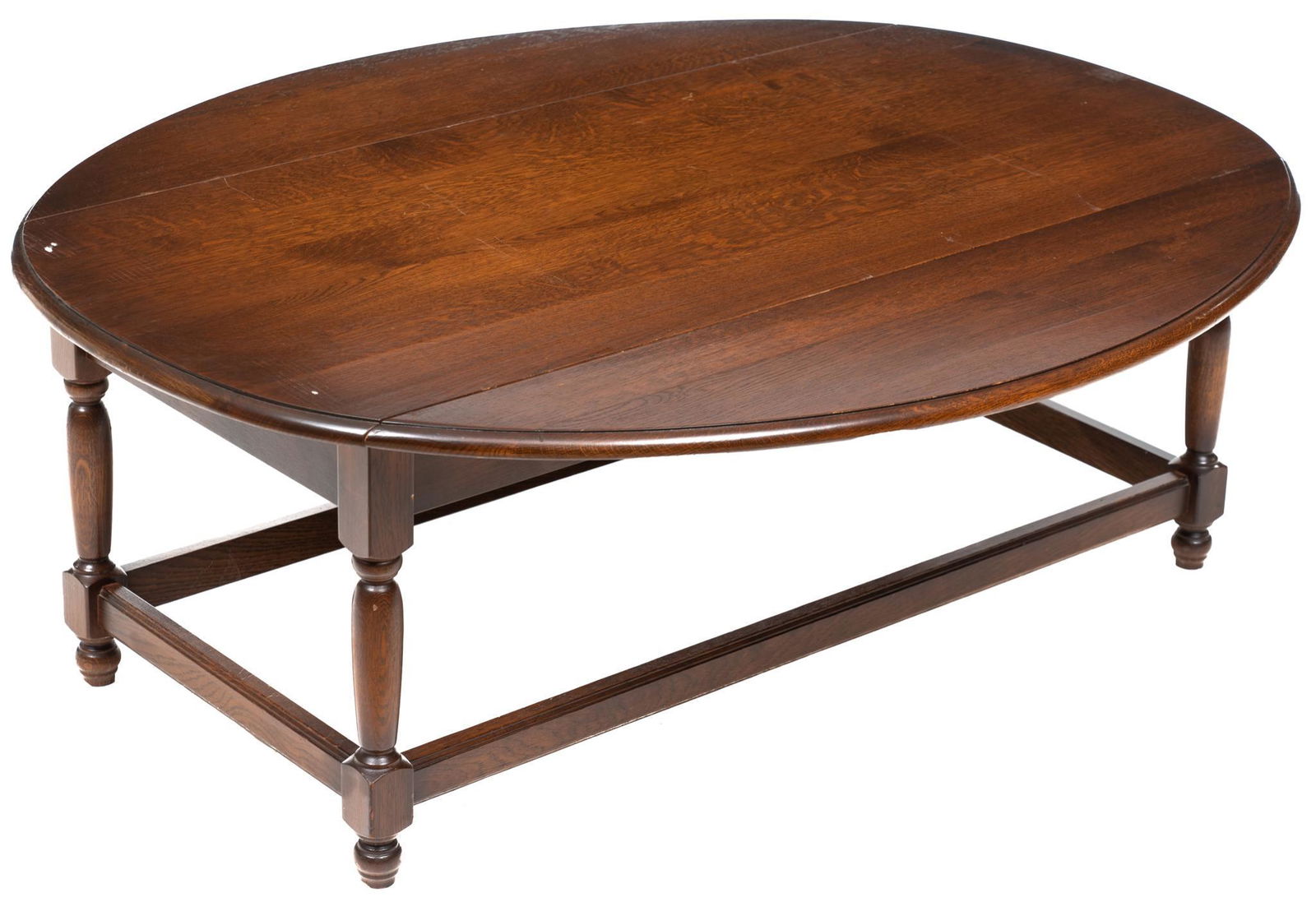 Circular Drop Leaf Coffee Table (1 of 5)