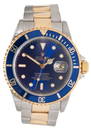 Rolex Oyster-Perpetual Submariner 18k Gold Watch